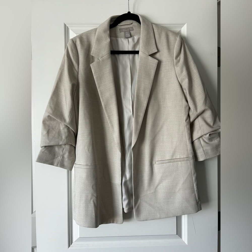 H&M Light Beige Blazer